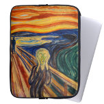 エドバードムンク – 悲鳴1910 ラップトップスリーブ<br><div class="desc">ザスクリーム/スキーク – Edvard Munch, 1910</div>