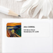 エドバードムンク – 悲鳴1910 ラベル (インサイチュ)