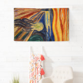 エドバードムンク – 悲鳴1910 横断幕 (インサイチュ)