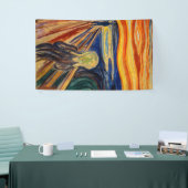 エドバードムンク – 悲鳴1910 横断幕 (トレードショー)