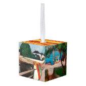 エドバードムンク – 最高傑作選択 キューブオーナメント (裏面アングル)