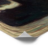 エドバードムンク – 灰 ポスター (角)