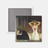 エドバードムンク – 灰 マグネット (正面/裏面)