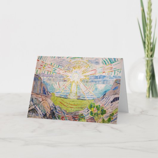 エドバードムンク – The Sun 1910 カード (正面)