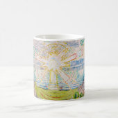 エドバードムンク – The Sun 1910 コーヒーマグカップ (中央)