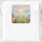 エドバードムンク – The Sun 1910 スクエアシール (バッグ)