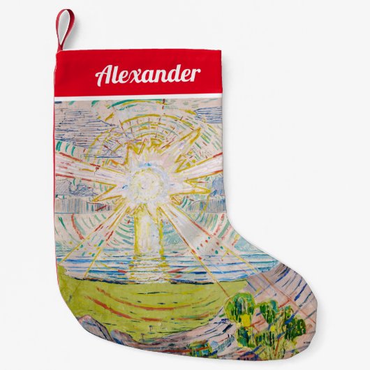 エドバードムンク – The Sun 1910 スモールクリスマスストッキング (正面)