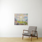 エドバードムンク – The Sun 1910 タペストリー (インサイチュ(横))