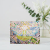 エドバードムンク – The Sun 1910 ポストカード (スタンド正面)