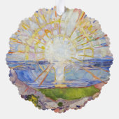 エドバードムンク – The Sun 1911 オーナメントカード (裏面)