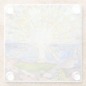 エドバードムンク – The Sun 1911 ガラスコースター (裏面)