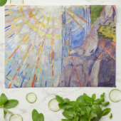 エドバードムンク – The Sun 1911 キッチンタオル (折り畳み)