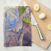 エドバードムンク – The Sun 1911 キッチンタオル (四つ折り)