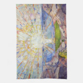 エドバードムンク – The Sun 1911 キッチンタオル (縦)