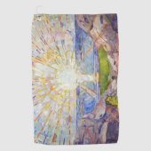 エドバードムンク – The Sun 1911 ゴルフタオル (正面)