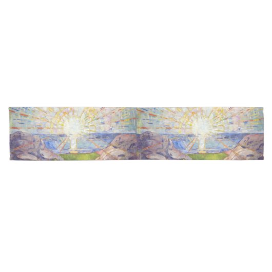 エドバードムンク – The Sun 1911 ショートテーブルランナー (横)