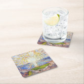 エドバードムンク – The Sun 1911 スクエアペーパーコースター (インサイチュ)