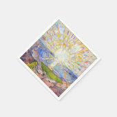 エドバードムンク – The Sun 1911 スタンダードカクテルナプキン (角)