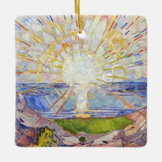 エドバードムンク – The Sun 1911 セラミックオーナメント (正面)