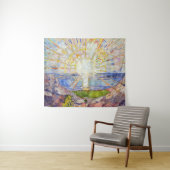 エドバードムンク – The Sun 1911 タペストリー (インサイチュ(横))