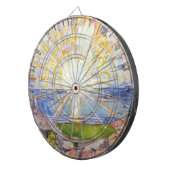 エドバードムンク – The Sun 1911 ダーツボード (正面右)