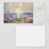 エドバードムンク – The Sun 1911 ノートカード (正面/裏面)