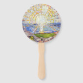 エドバードムンク – The Sun 1911 ハンドファン (裏面)