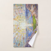 エドバードムンク – The Sun 1911 バスタオルセット (ハンドタオル)