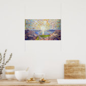 エドバードムンク – The Sun 1911 ポスター (キッチン)