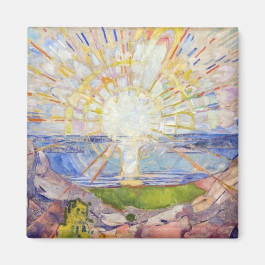 エドバードムンク – The Sun 1911 マグネット (正面)