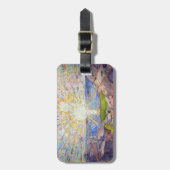 エドバードムンク – The Sun 1911 ラゲッジタグ (正面縦)