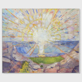 エドバードムンク – The Sun 1911 ラッピングペーパー (フラット)