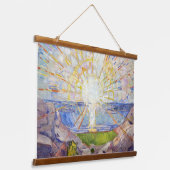 エドバードムンク – The Sun 1911 吊り下げ型タペストリー (傾斜あり)