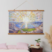 エドバードムンク – The Sun 1911 吊り下げ型タペストリー (寝室)