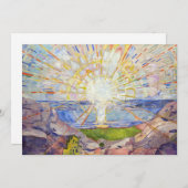 エドバードムンク – The Sun 1911 招待状 (正面/裏面)