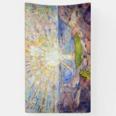 エドバードムンク – The Sun 1911 横断幕 (縦)