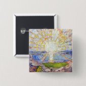 エドバードムンク – The Sun 1911 缶バッジ (正面&裏面)