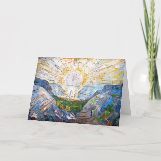 エドバードムンク – The Sun 1912 カード (正面)