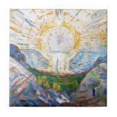 エドバードムンク – The Sun 1912 タイル (正面)