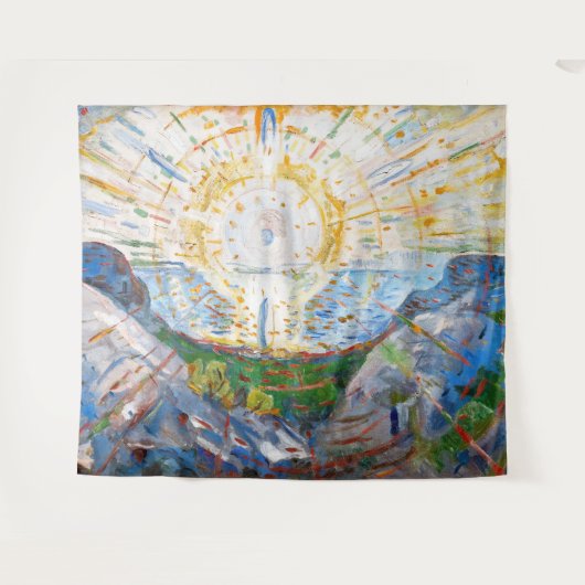 エドバードムンク – The Sun 1912 タペストリー (正面(横))