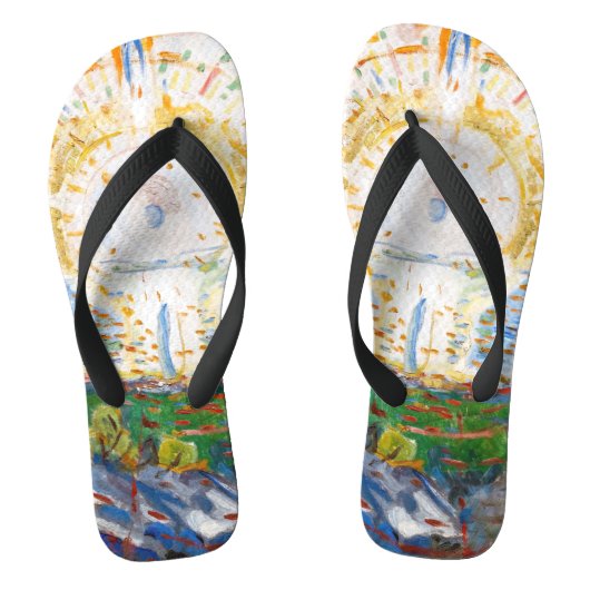 エドバードムンク – The Sun 1912 ビーチサンダル (フットベッド)