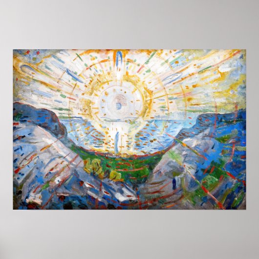 エドバードムンク – The Sun 1912 ポスター (正面)