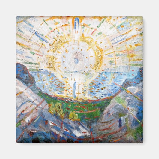 エドバードムンク – The Sun 1912 マグネット (正面)