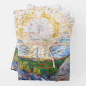 エドバードムンク – The Sun 1912 ラッピングペーパーシート (インサイチュ)