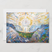 エドバードムンク – The Sun 1912 招待状 (正面)