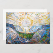 エドバードムンク – The Sun 1912 招待状 (正面/裏面)