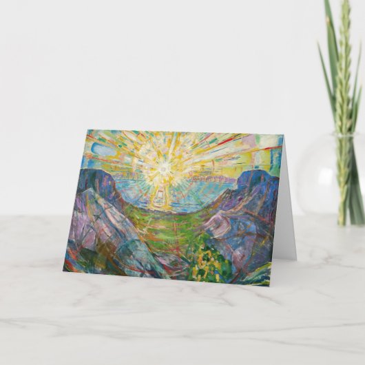 エドバードムンク – The Sun 1916 カード (正面)