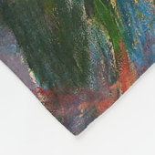 エドバードムンク – The Sun 1916 フリースブランケット (角)