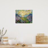 エドバードムンク – The Sun 1916 ポスター (キッチン)