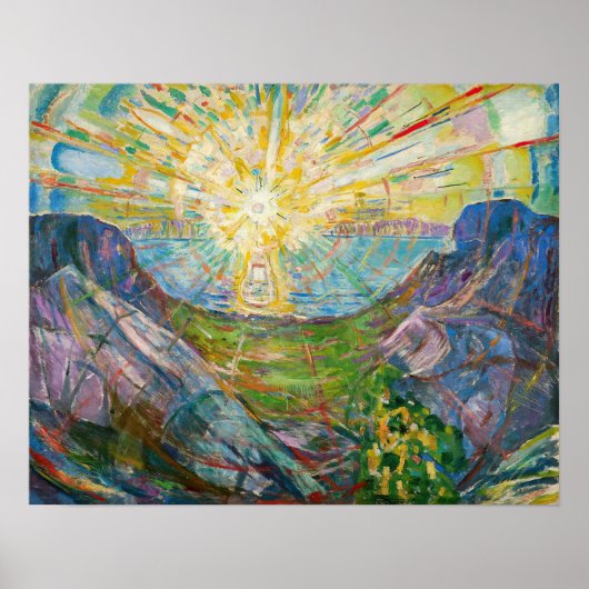 エドバードムンク – The Sun 1916 ポスター (正面)